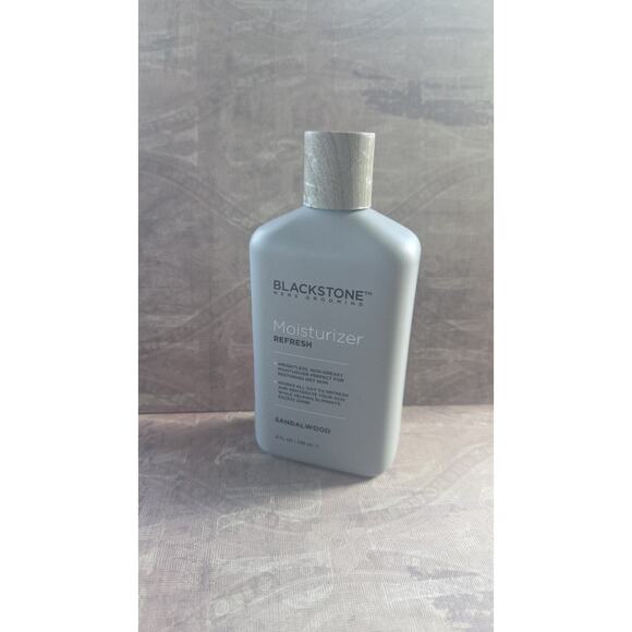 Blackstone Other - Blackstone Men's Grooming Refresh Moisturizer Sandalwood Dry Rehydrate Skin 8oz